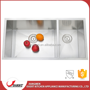 OEM accetta di qualità garantita doppia ciotola in <span class=keywords><strong>acciaio</strong></span> inox 304 fantasia lavelli da <span class=keywords><strong>bagno</strong></span> - Product Image 5