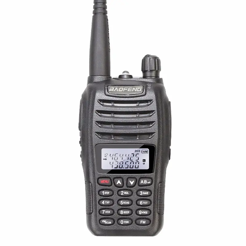 Baofeng UV-B6 Black Dual Band Two Way Radio 136-174MHz&400-470 MHz walkie talkie with free ear piece