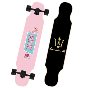 Gota a través de patinaje Longboard tabla larga completa - Product Image 2