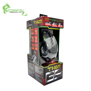 Stock Ergonomic Design Turbo Fire Button DPI Adjustment 5D Customized Functions 6 Colors Led Gaming Mouse - Product Image 5