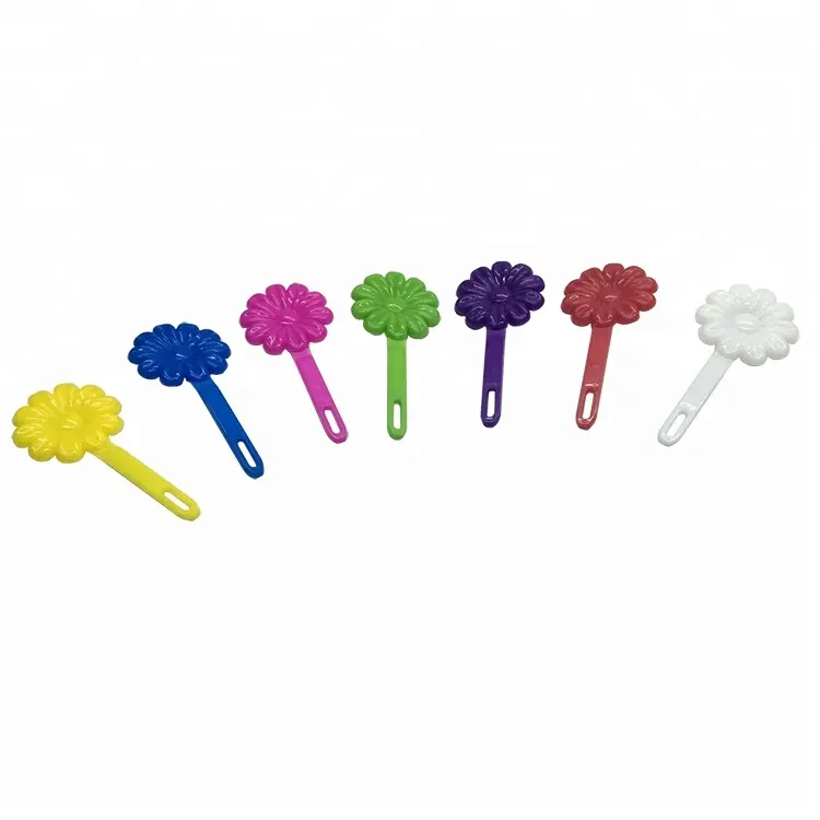 Top Sale Fancy Kids Hair Clips Flower Plastic Self Hinge Barrettes