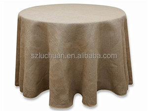 <span class=keywords><strong>Nappe</strong></span> rectangulaire personnalisée, linge de Table, décoration Simple, <span class=keywords><strong>Jute</strong></span> ronde, pièces - Product Image 5