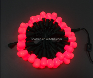 Meilleure décoration intérieure, éclairage de fête <span class=keywords><strong>pas</strong></span> <span class=keywords><strong>cher</strong></span>, coloré, 3D, RGB, ws2811, extérieur, <span class=keywords><strong>G27</strong></span>, 12Vh - Product Image 2