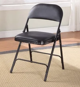 new product cheap metal folding chairs/office chair/training chair simple design folding dining room chairs