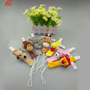 Haute qualité animal dents <span class=keywords><strong>jouets</strong></span> en peluche bébé jouet En Peluche en peluche avec sucette - Product Image 3