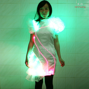 Vestido latino de la danza Irlandesa LED programable - Product Image 4