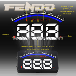 Artículo más caliente del coche <span class=keywords><strong>HUD</strong></span> <span class=keywords><strong>hud</strong></span> head up display <span class=keywords><strong>de</strong></span> 3.5 pulgadas - Product Image 3
