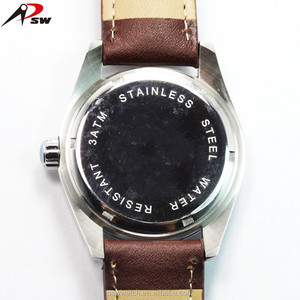 316L Stainless Steel <strong>Arabic</strong> <strong>Numerals</strong> Dials <strong>Watches</strong> logo Design Japan Quartz <strong>Watch</strong> with Date - Product Image 5