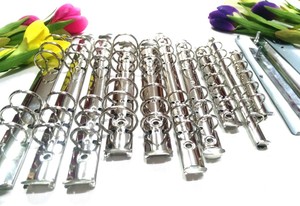 High Quality YXQ Silver Bright Nickel 4-Hole 30MM Ring Diameter Ring Binder From China 210MM-292MM <strong>O</strong>-Ring Mechanism &amp; Metal <strong>Clip</strong> - Product Image 5