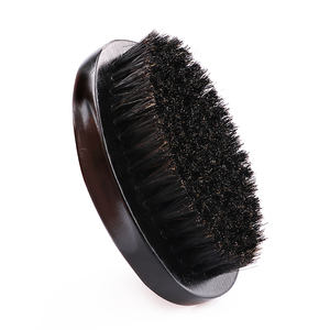 <span class=keywords><strong>Brosse</strong></span> ondulée <span class=keywords><strong>pour</strong></span> hommes, accessoire de salon, noire, poils de sanglier, tendance, - Product Image 2