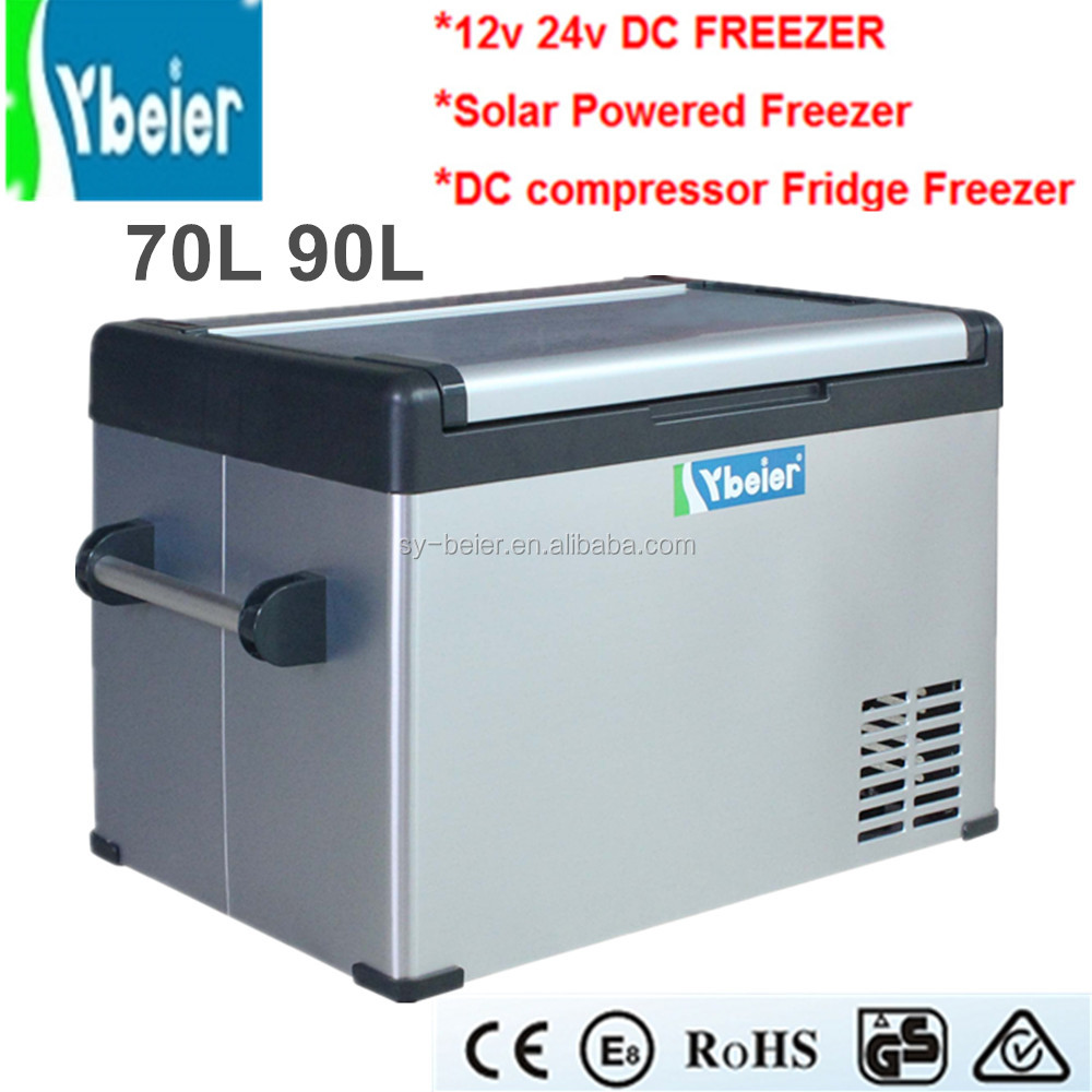 Холодильник для кемпинга, морозильная камера постоянного тока 12 В 24 В, холодильник, морозильная камера 70 л 90 л
