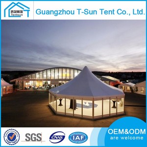 Marco de aluminio de Gran Tamaño Polo Anti-Fuego Sun Block Pagoda Carpa Toldo Al Aire Libre Tienda de Dubai - Product Image 2
