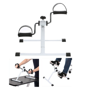 Pédale réglable à usage domestique pour jambes et bras sous le <span class=keywords><strong>bureau</strong></span> Mini pédale <span class=keywords><strong>de</strong></span> vélo Mini vélo d'exercice pour personnes âgées - Product Image 1