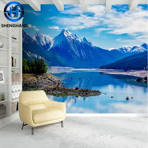 Kids 8d wall murals wallpaper excellent 8d effect wall paper/wall mural design in china