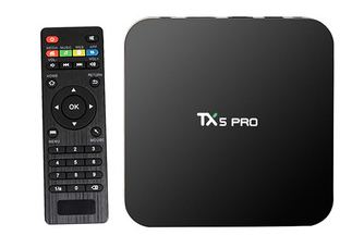 S905X Android 6.0 TV Box DDR3 2 GB Amlogic TX5 Pro Kodi 16.1 Cuadro de Medios de Internet