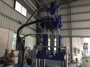 Machine de moulage par injection verticale hydraulique JINTONG JTT-550 55T, 2 tables de travail, haut niveau de sécurité, <span class=keywords><strong>PVC</strong></span>/PP, PLC/Pompe/Moteur - Product Image 4