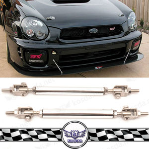 Adjustable universal front bumper lip Rod Splitter Strut tie <span class=keywords><strong>Bar</strong></span> support - Product Image 2
