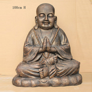 Willken crafts <strong>fiberglass</strong> <strong>buddha</strong> fiber 100cm high garden decoration eco-friendly for home decoration decorations for home and and garden - Product Image 5