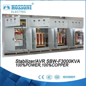 HOSSONI, VOLTAGE REGULATOR,BOOSTER,AVR (STABILIZER) SBW-F3000KVA,Wide Range,High quality