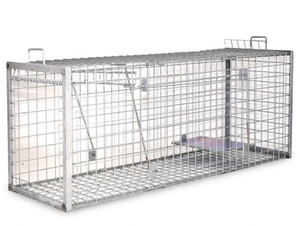 Liebang-<span class=keywords><strong>trampa</strong></span> para jaula de jabalí, gran oferta, resistente, 60x18x20 pulgadas, zorro - Product Image 2
