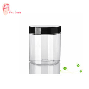 25ml--300ml small MOQ PET Type and Plastic Material eco friendly food jars cookie container bottle