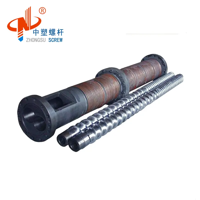 High Profile PVC/Large Bore PVC Pipe Extruder Machine Parallel Twin Screw Barrel