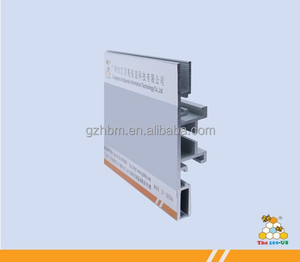 2017 fábrica nueva delgado perfil de aluminio sin marco de doble cara tela marco fotográfico - Product Image 3