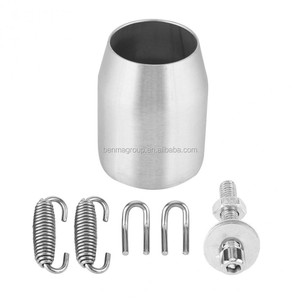 Silencieux d'échappement en Fiber de carbone moto 51mm pour Z800 MT-07 R3 CBR250 <span class=keywords><strong>GSX750</strong></span> - Product Image 6