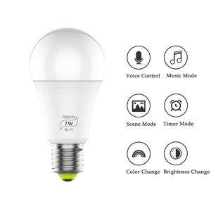 E27 <strong>Wifi</strong> <strong>Wireless</strong> Controlled Google <strong>WiFi</strong> <strong>WIFI</strong> LED Smart Light Bulb 7W 9W 15w - Product Image 3