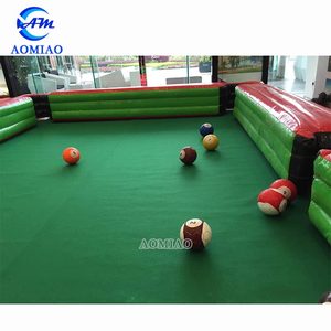 Tavolo da Snookball Gonfiabile Gigante per Interni, Gioco di Biliardo Umano con Pallone da Calcio - Product Image 4