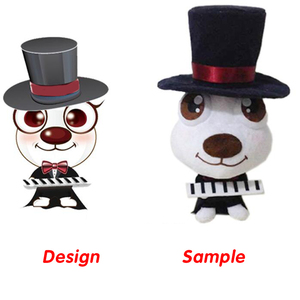 Al por mayor Shanghai suave peluche pato perro oso de peluche de juguete <span class=keywords><strong>animal</strong></span> de peluche de juguete - Product Image 4