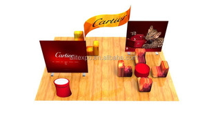 Vivid trade show telón de fondo soporte para la promoción, 2015 recién llegado de tomada en especie - Product Image 1