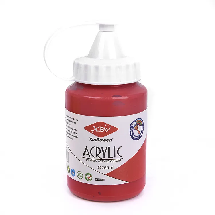 Pintura acrílica no tóxica para dibujo profesional, 250Ml, precio de fábrica