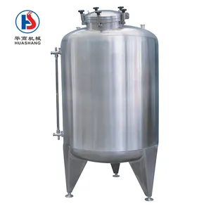 Réservoirs de stockage en acier inoxydable avec revêtement de haute qualité, capacité de 1000L-10000L