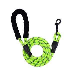 De servicio pesado trenzado 5ft cuerda de <span class=keywords><strong>nylon</strong></span> correa de perro con mango acolchado para perro - Product Image 5