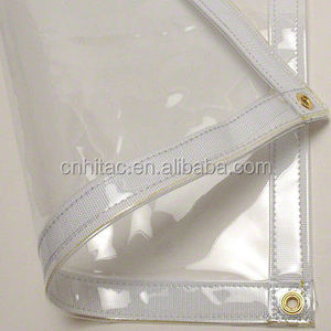 Bâche en PVC Transparent de 8 m, bâche en vinyle Transparent, bâche de PVC claire et cristal - Product Image 4