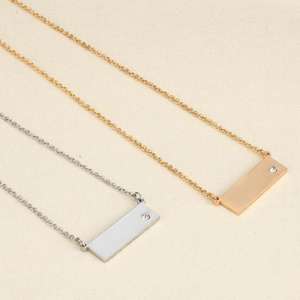 Rectangulaire Karma Double Face <span class=keywords><strong>Mot</strong></span> Étiquettes t'aime <span class=keywords><strong>maman</strong></span> et Je t'aime <span class=keywords><strong>MAMAN</strong></span> Charme collier - Product Image 3