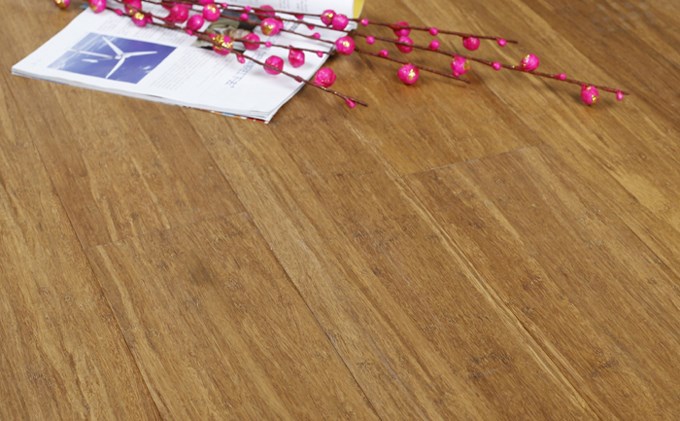 Caramel Click Strand Woven Bamboo Flooring