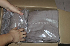 Serviettes <span class=keywords><strong>de</strong></span> <span class=keywords><strong>table</strong></span> en lin blanc uni <span class=keywords><strong>de</strong></span> haute qualité en gros pour mariage avec monogramme - Product Image 6