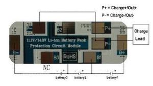 Mô-đun Mạch Bảo Vệ PCM PCM-Li03S8-012 SmarTEC Cho Bộ Pin Li-ion 18650 3S 11.1V - Product Image 5