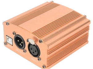 Fuente de Alimentación Phantom de 48V con USB para Micrófono de Condensador Profesional de Alta Sensibilidad, Fuente de Alimentación para Micrófono de 48v - Product Image 2