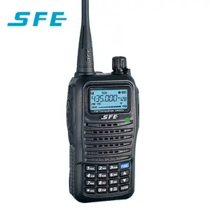 Sfe s850g transmissor de rádio vhf/uhf, com dois canais