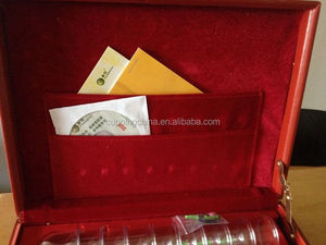 <span class=keywords><strong>Kangzhu</strong></span> Set Bekam Cangkir Plastik, Sarung Kulit Merah 19 Cangkir Cina - Product Image 5