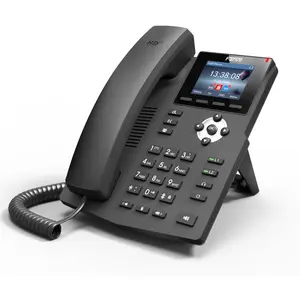 Ucuz Fanvil X3S ofis ve ev için kullanıcı çift Giga ve 2 Sip hatları port Poe Sip Voip IP telefon