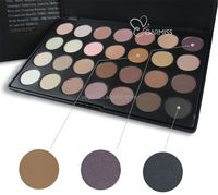 Palette de fard à paupières de 28 couleurs, maquillage gratuit, vente en gros, pièces
