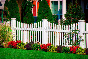 pvc sólido vallas de jardín - Product Image 1