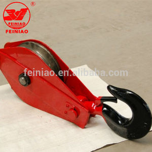 <span class=keywords><strong>el</strong></span> gancho de tipo de una sola polea de elevación bloque de la polea - Product Image 1