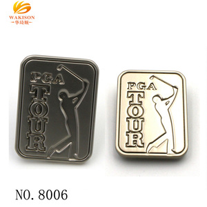 Fábrica personalizado hacer marca emblema de metal con logo debossed - Product Image 1