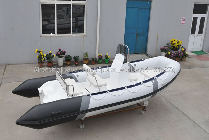 Liya 2.4-5.2m semi rigid dinghy bateaux made in china