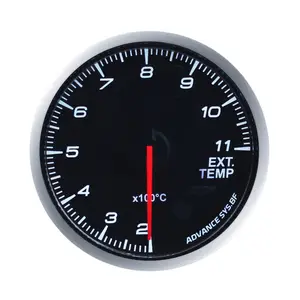 Defi Muka Bf 2.5 "60 Mm Auto Gauge 7 Warna Ext Temp EGT Gauge Meter